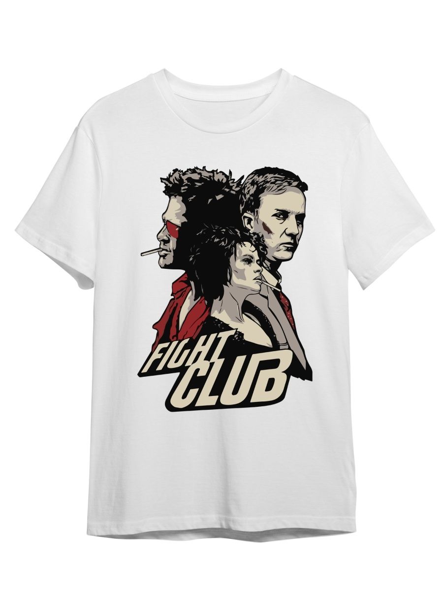 

Футболка унисекс СувенирShop Бойцовский клуб/Тайлер/Брэд Питт 12 белая 4XL, Белый, "Бойцовский клуб/Тайлер/Брэд Питт" 12