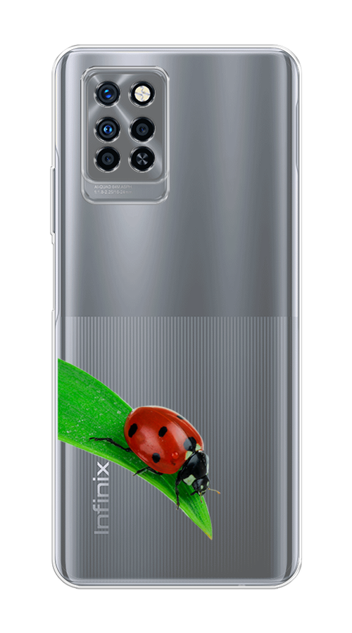 

Чехол Awog на Infinix Note 10 Pro "На счастье", Разноцветный, 3100150-1