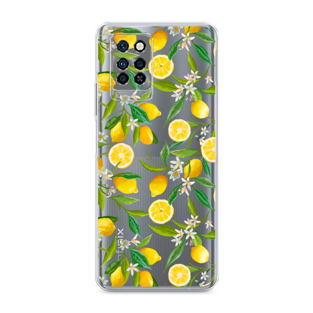 

Чехол Awog на Infinix Note 10 Pro "Сочные лимоны", Разноцветный, 3100150-10