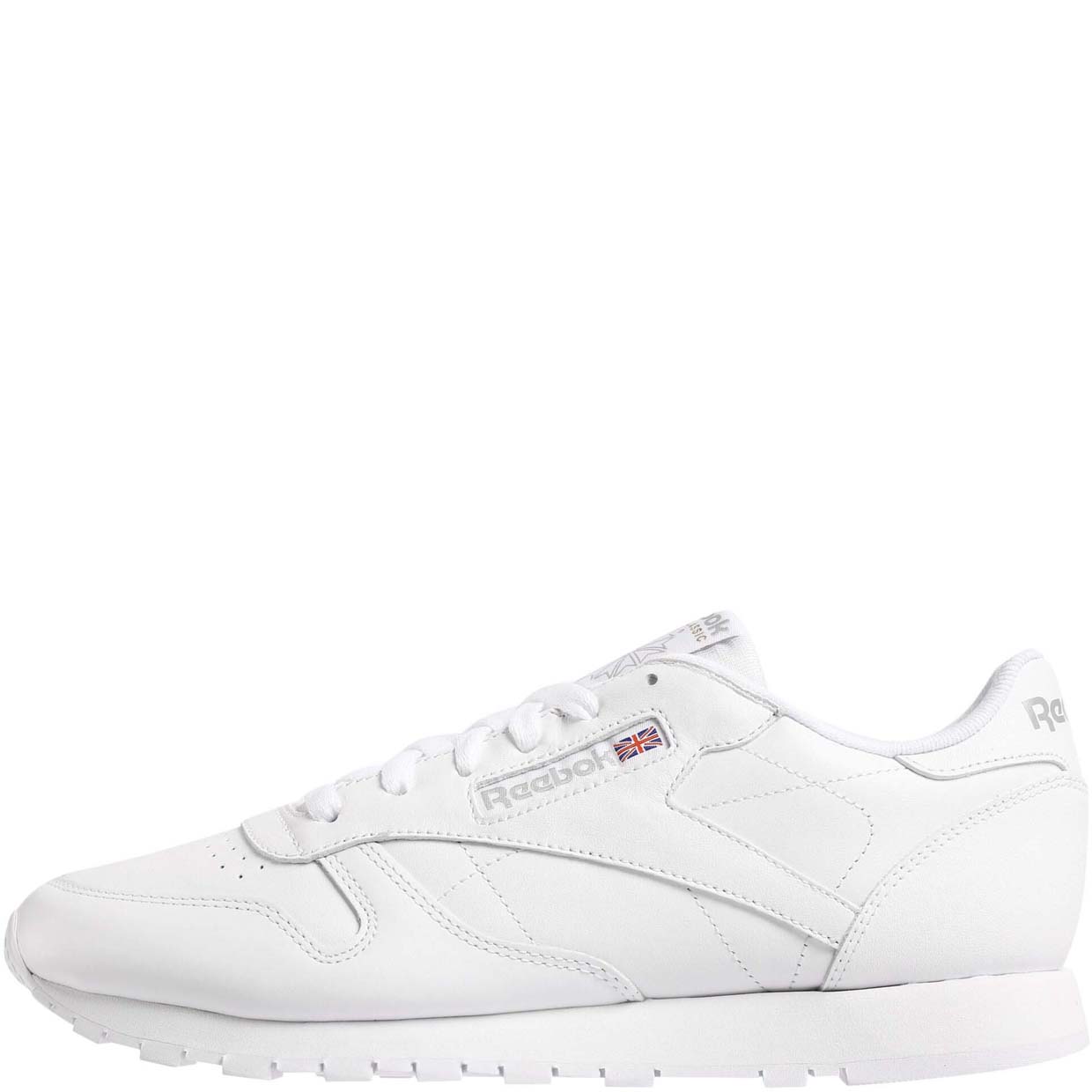 фото Кроссовки женские reebok cl lthr белые 8.5 us