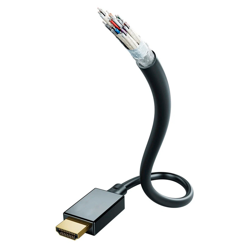 Кабель HDMI Inakustik 313991002 White Ultra High Speed HDMI 2.0m