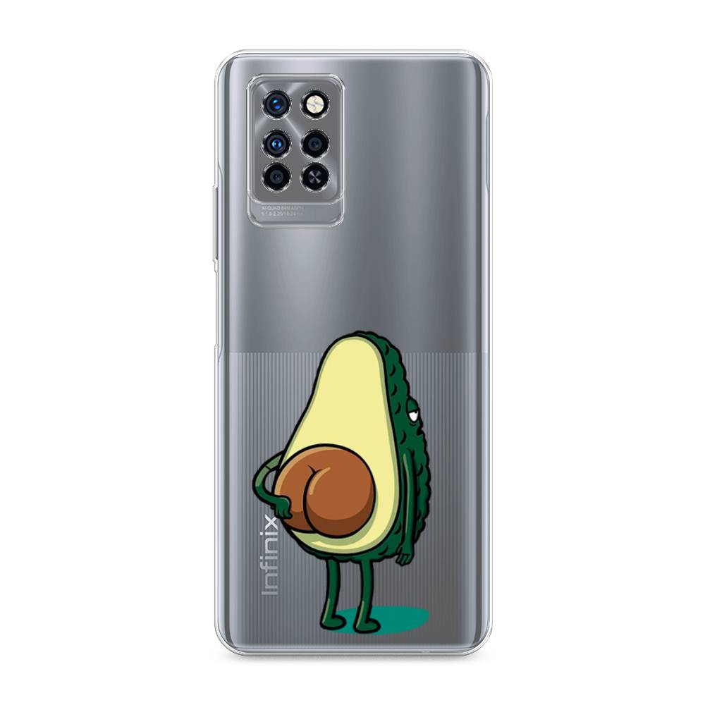 

Чехол Awog на Infinix Note 10 Pro "Попа авокадо", Разноцветный, 3100150-10