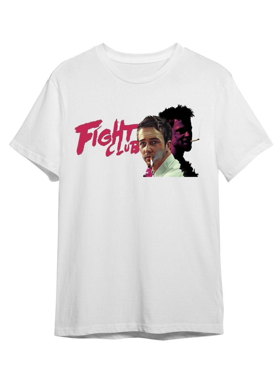 

Футболка унисекс СувенирShop Бойцовский клуб/Тайлер/Брэд Питт 11 белая S, Белый, "Бойцовский клуб/Тайлер/Брэд Питт" 11