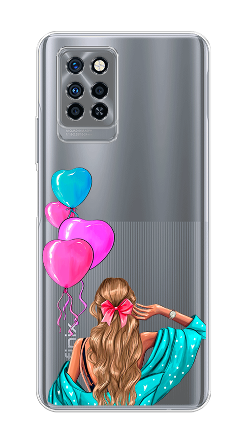 

Чехол Awog на Infinix Note 10 Pro "День Рождения", Разноцветный, 3100150-7