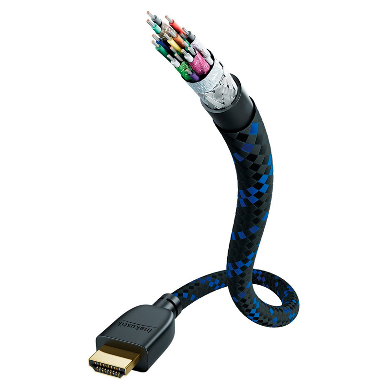 Кабель HDMI - HDMI Inakustik 00423550 Premium HDMI 2.1 5.0m