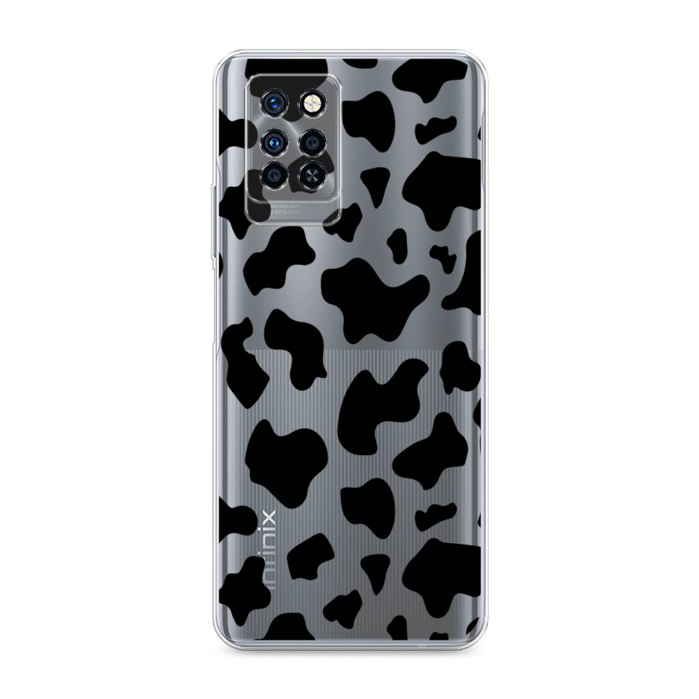 

Чехол Awog на Infinix Note 10 Pro "Пятна коровы черные", Разноцветный, 3100150-2
