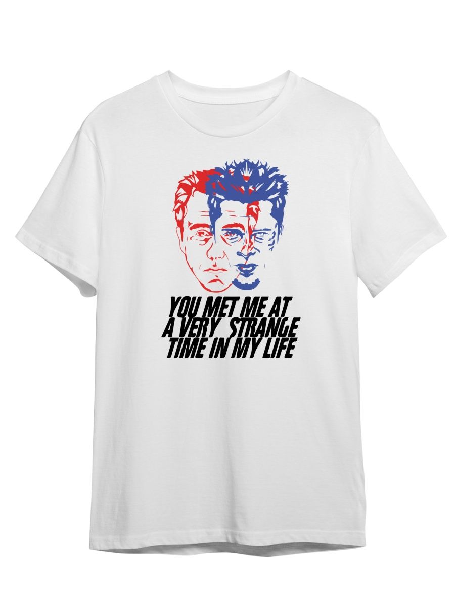 

Футболка унисекс СувенирShop Бойцовский клуб/Тайлер/Брэд Питт 10 белая L, Белый, "Бойцовский клуб/Тайлер/Брэд Питт" 10