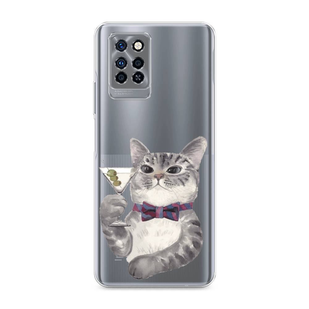 

Чехол Awog "Кот джентльмен" для Infinix Note 10 Pro