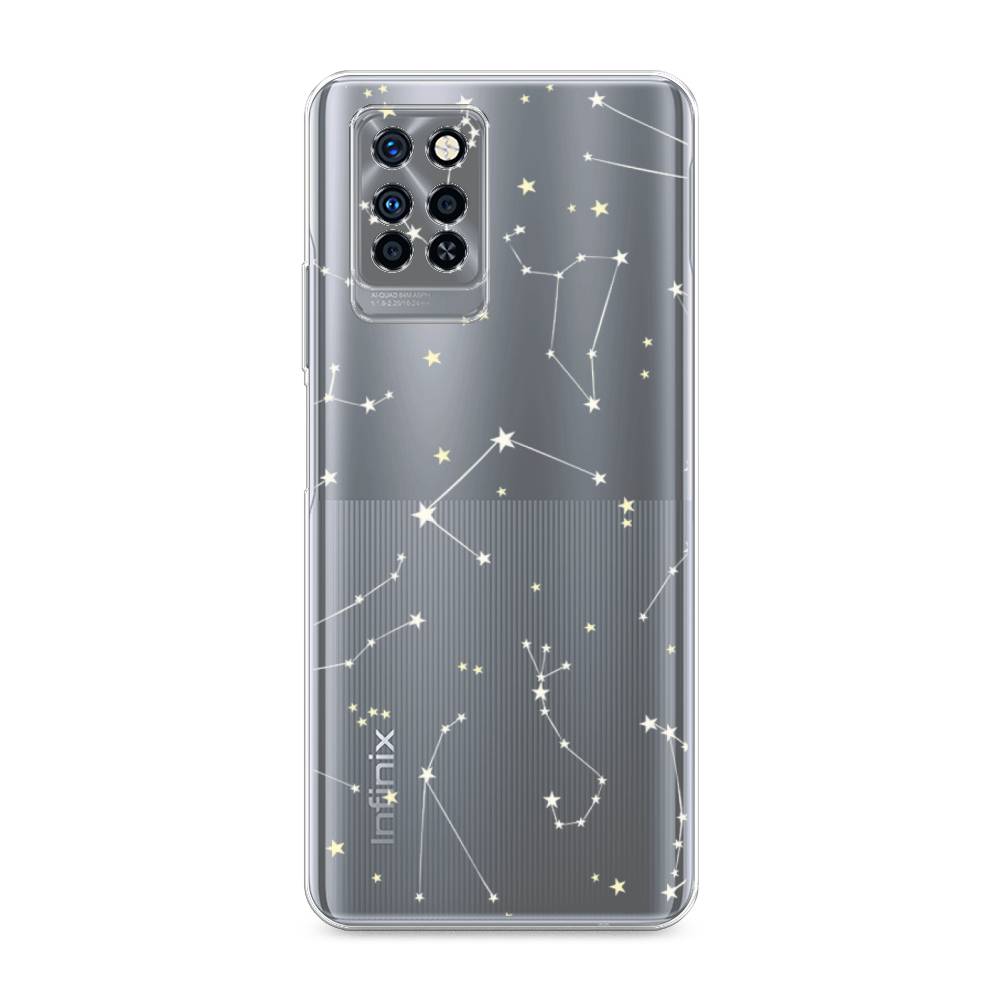 

Чехол Awog на Infinix Note 10 Pro "Созвездия", Разноцветный, 3100150-7