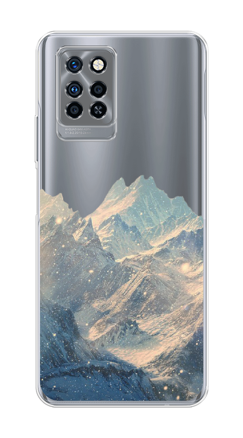 

Чехол Awog на Infinix Note 10 Pro "Горы арт 2", Разноцветный, 3100150-10