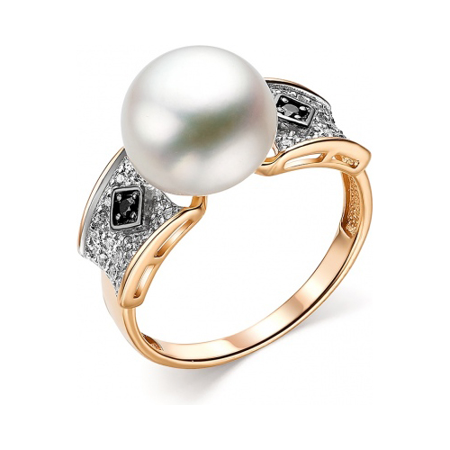 

Кольцо из красного золота с жемчугом/фианитом р. 18 Гранат 3.10.13.0278.14-2714, 3.10.13.0278.14-2714