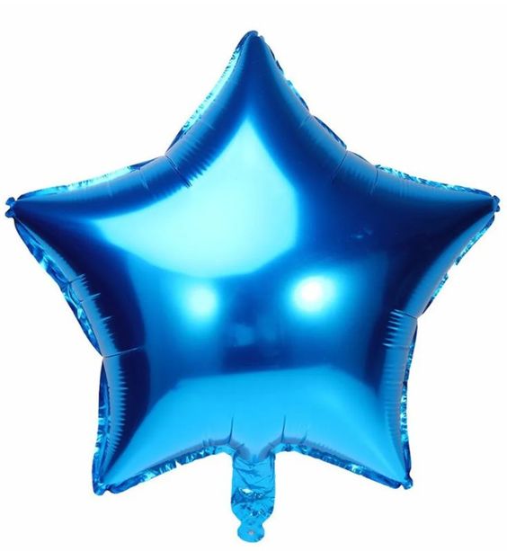 

Шар Up&Up Звезда синяя 24 дюйма Star Sharped Royal Blue 1 шт., Синий, Звезда