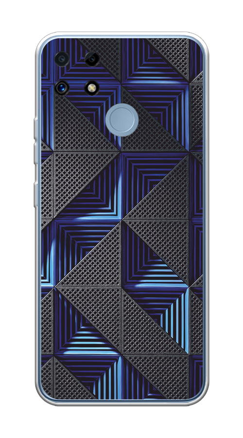 

Чехол на Realme C25/C25s "IBM", Серый;синий, 256950-3