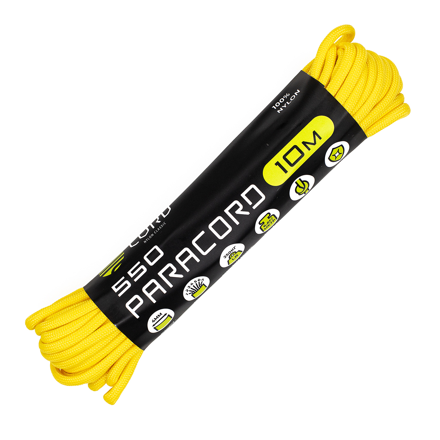 

Паракорд 550 CORD nylon 10м (lemon), Классический