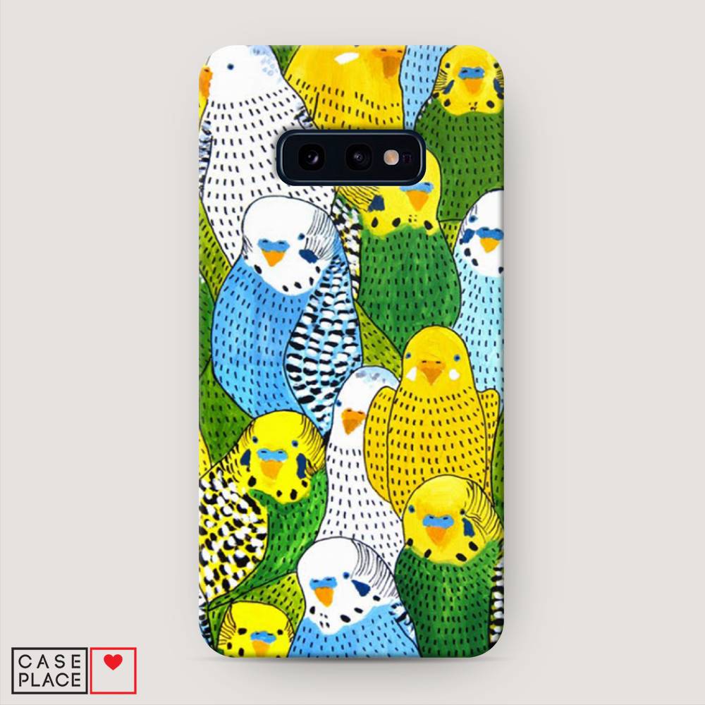 

Пластиковый чехол "Попугаи" на Samsung Galaxy S10E, 27220-1