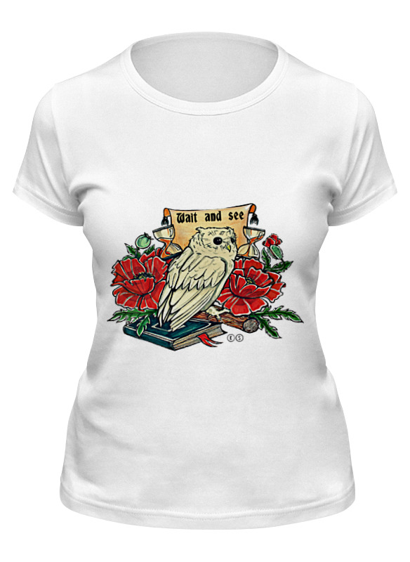 

Футболка женская Printio Wait and see.м т белая 2XL, Белый, Wait and see.м т