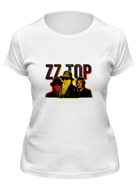 

Футболка женская Printio Zz top! белая 2XL, Белый, Zz top!