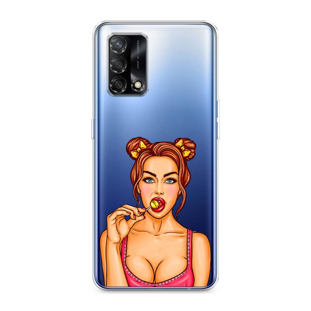 

Чехол Awog на OPPO A74 4G/F19 "Вкусный леденец", Разноцветный
