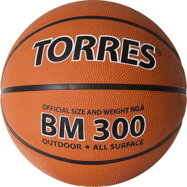 Мяч баскетбольный Torres BM300 арт.B02016 р.6