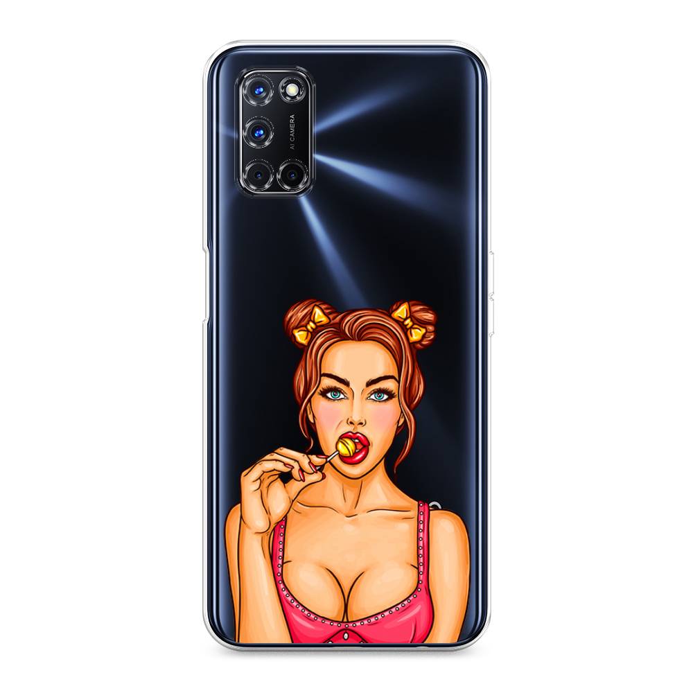 

Чехол Awog на Oppo A52/A72 "Вкусный леденец", Разноцветный