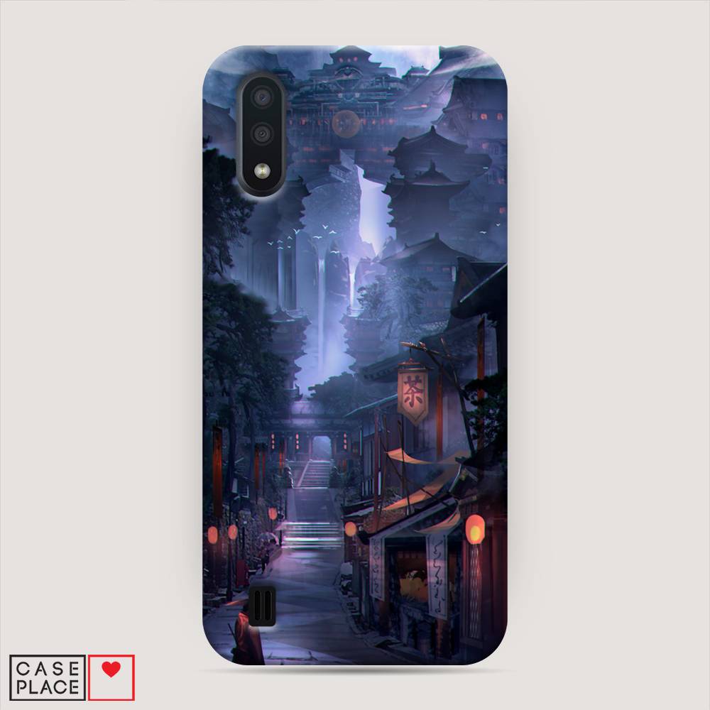 

Пластиковый чехол "Одинокий самурай" на Samsung Galaxy A01