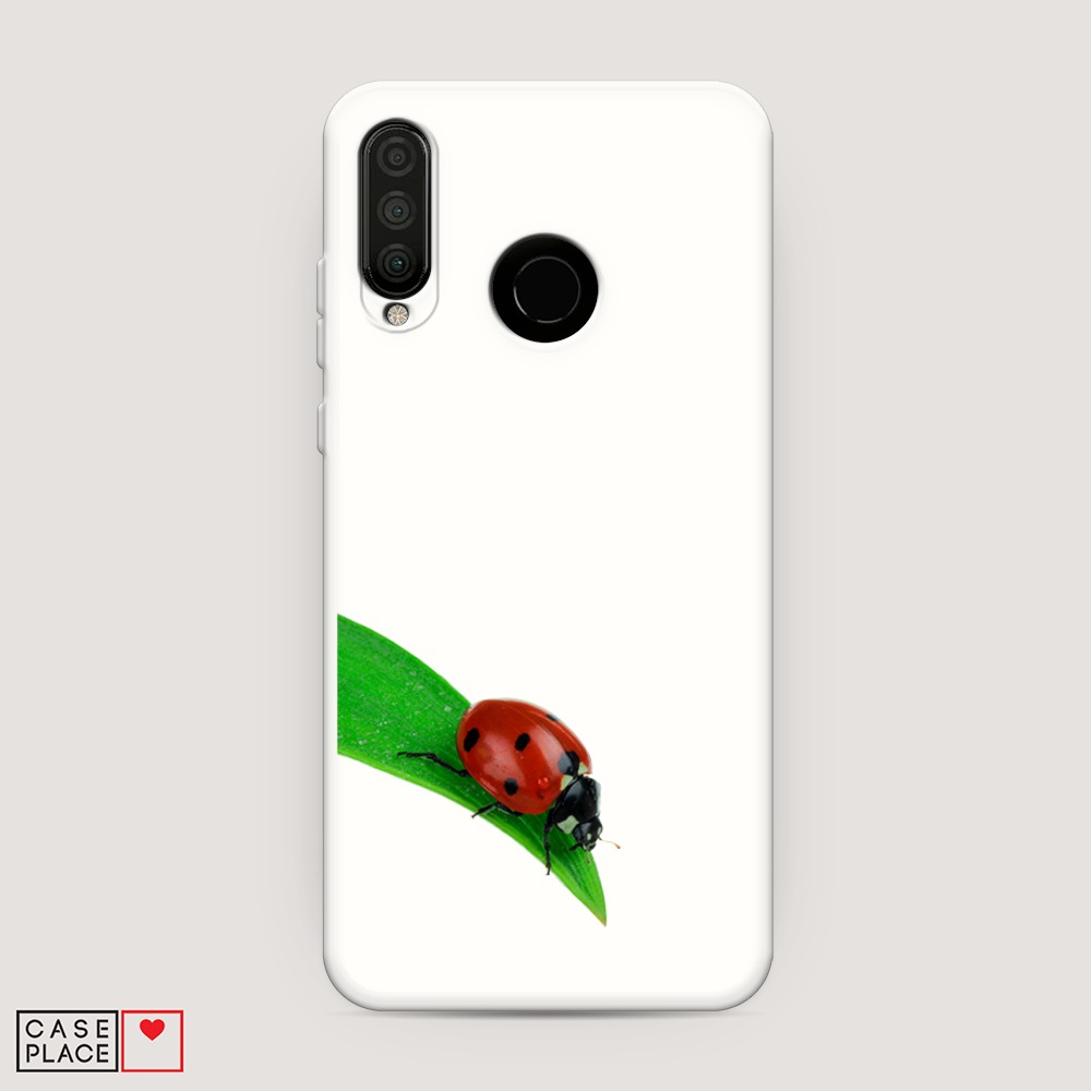 

Матовый силиконовый чехол "Звездочки графика белая" на Honor 7X