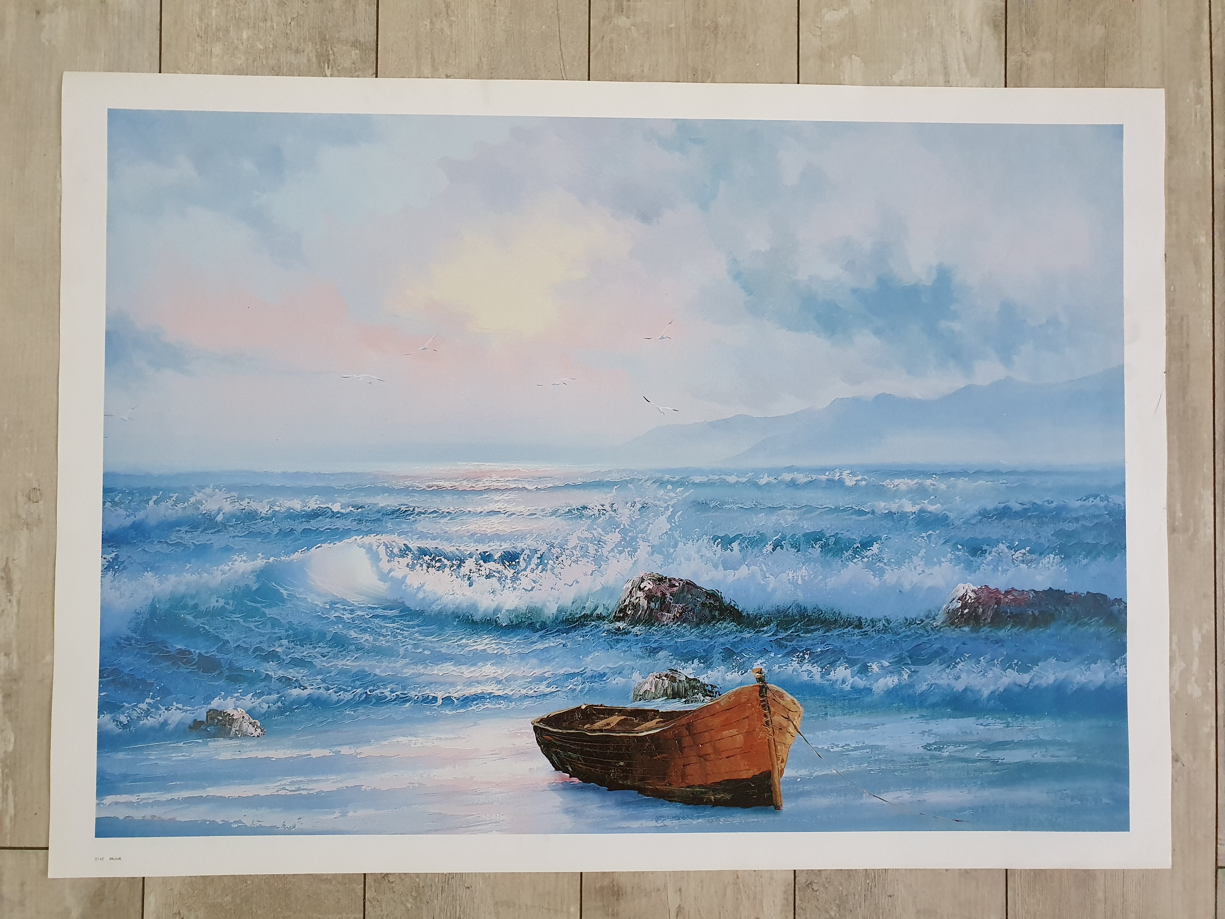 Постер ТД Коллекция 50х70 в тубусе Море 145