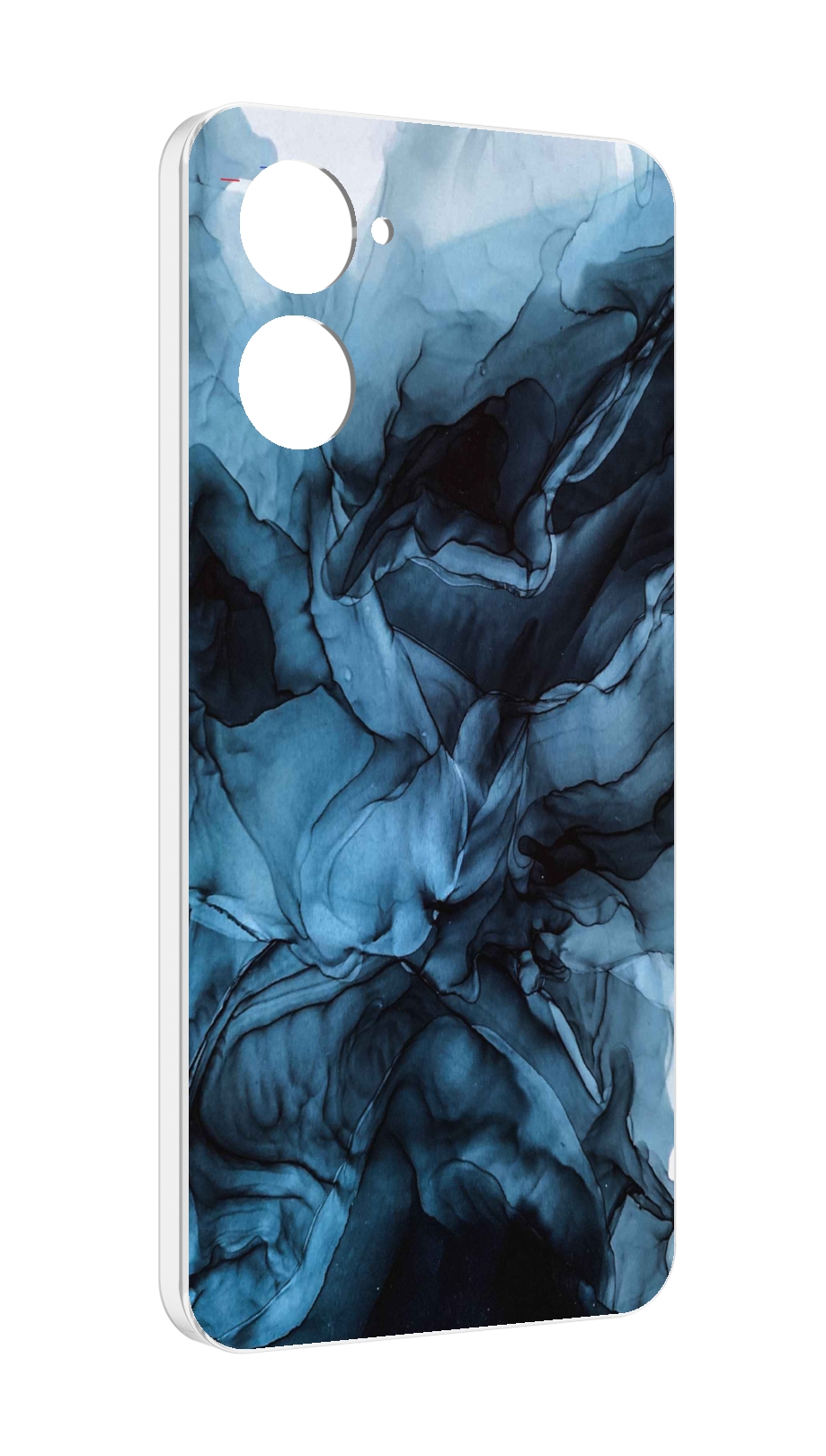 

Чехол MyPads голубой дымок для Realme 10S противоударный, Tocco