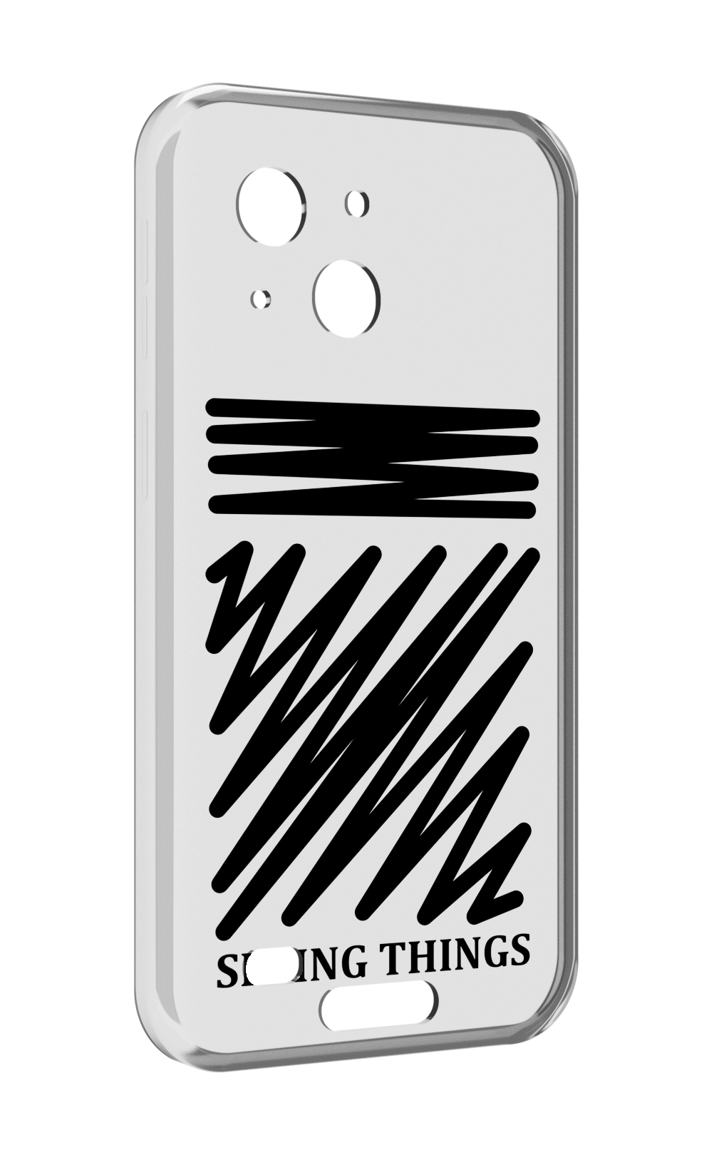 

Чехол MyPads seeing-things для Oukitel WP20 / WP20 Pro, Прозрачный, Tocco
