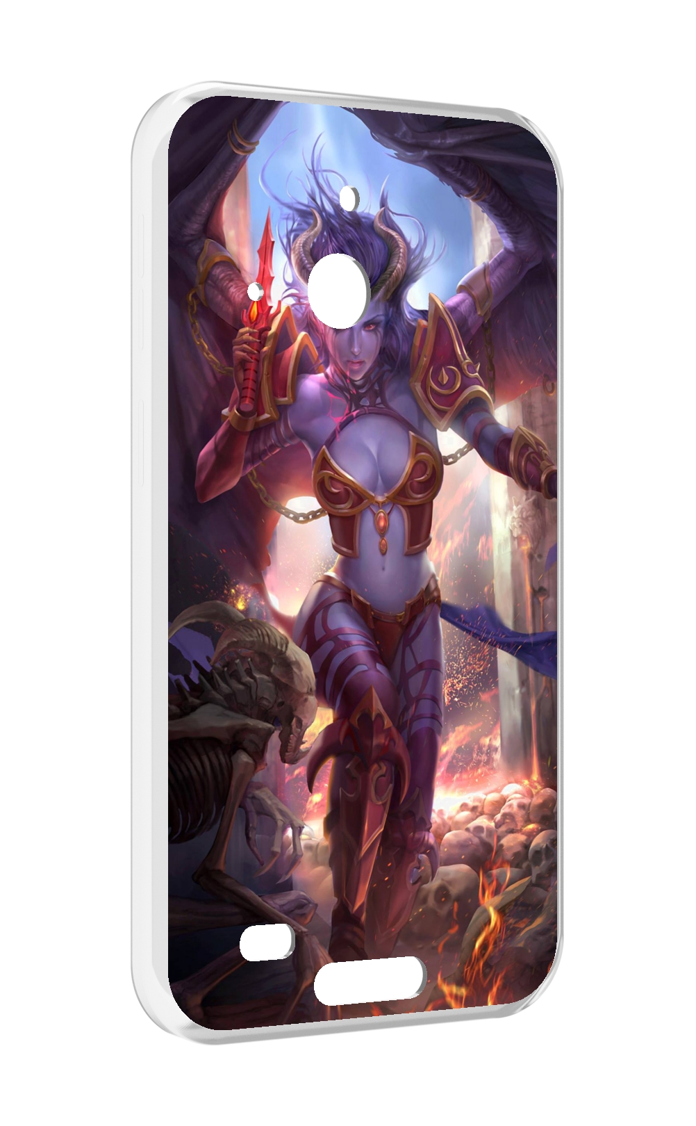 

Чехол MyPads queen of pain dota 2 для Oukitel WP20 / WP20 Pro, Прозрачный, Tocco