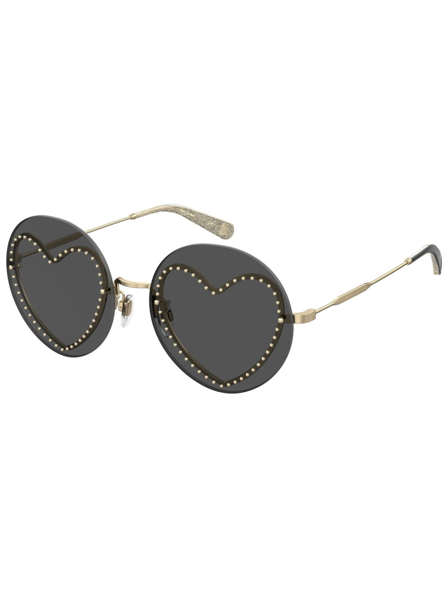 фото Солнцезащитные очки женские marc jacobs marc 494/g/s золотистые