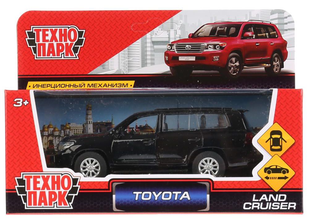 

Машинка Toyota Land Cruiser Технопарк, Черный