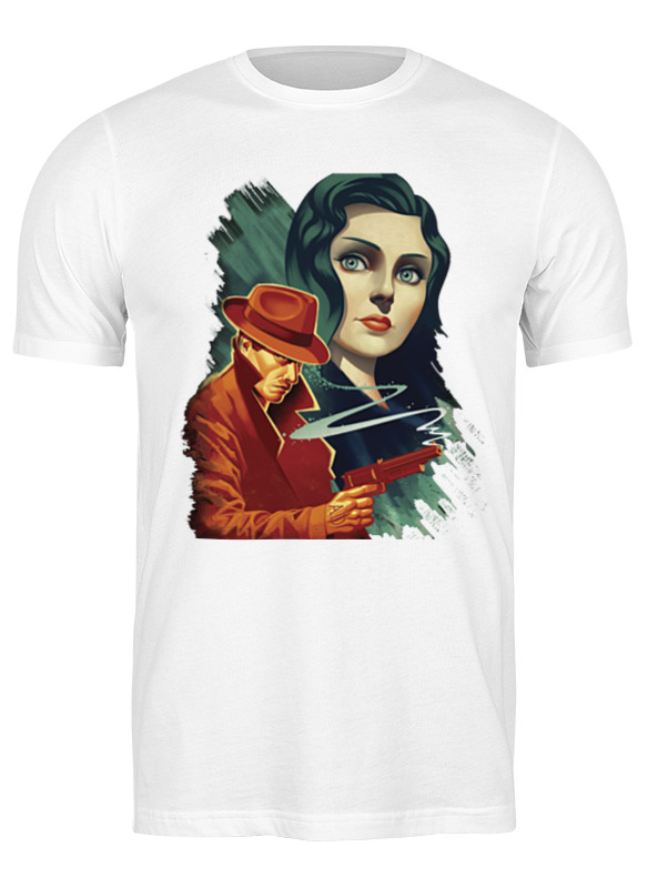 

Футболка мужская Printio Bioshock infinite белая M, Белый, Bioshock infinite