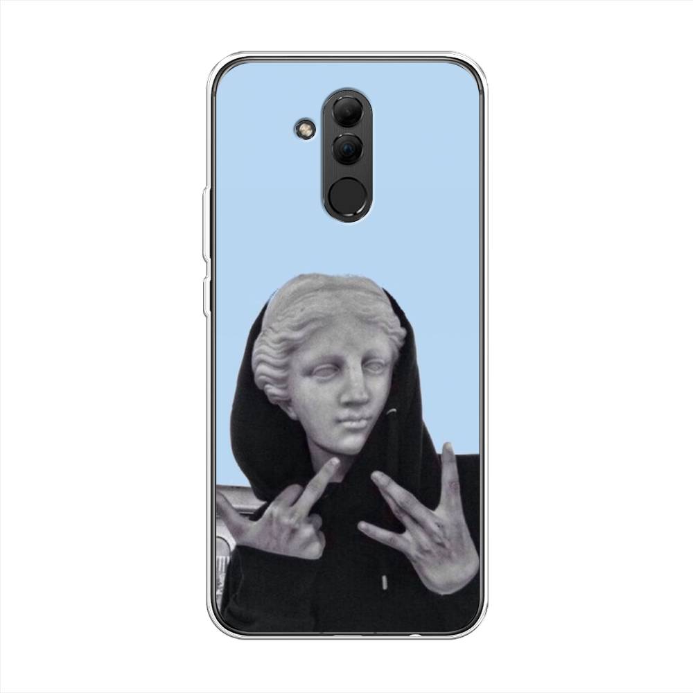 

Чехол Awog на Huawei Mate 20 Lite "SWAG статуя", Голубой, 66650-9