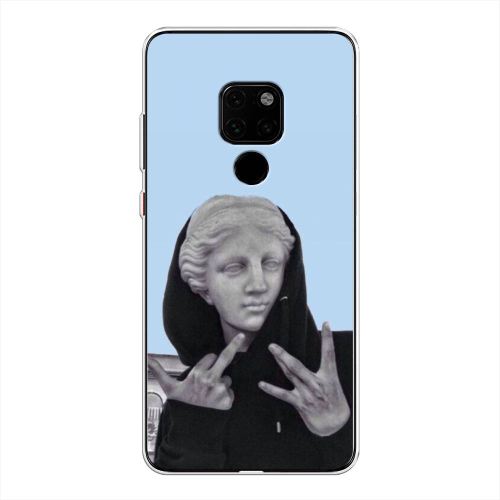 

Чехол Awog на Huawei Mate 20 "SWAG статуя", Голубой, 66850-9