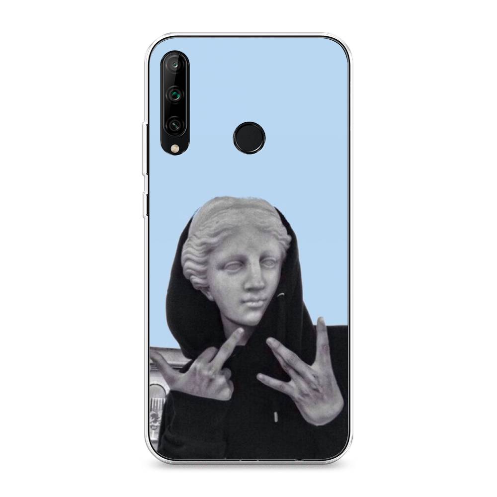 

Чехол Awog на Honor 9C "SWAG статуя", Голубой, 612550-9