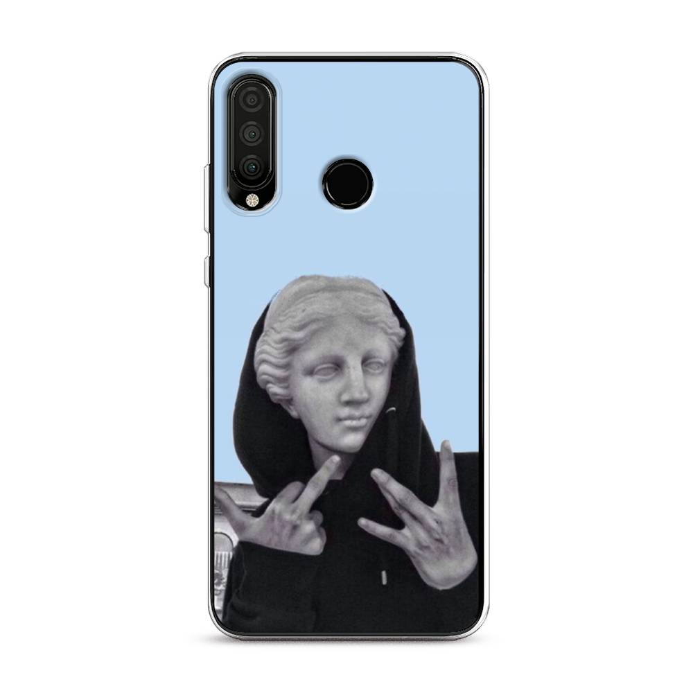 

Чехол Awog на Honor 20S "SWAG статуя", Голубой, 610750-9