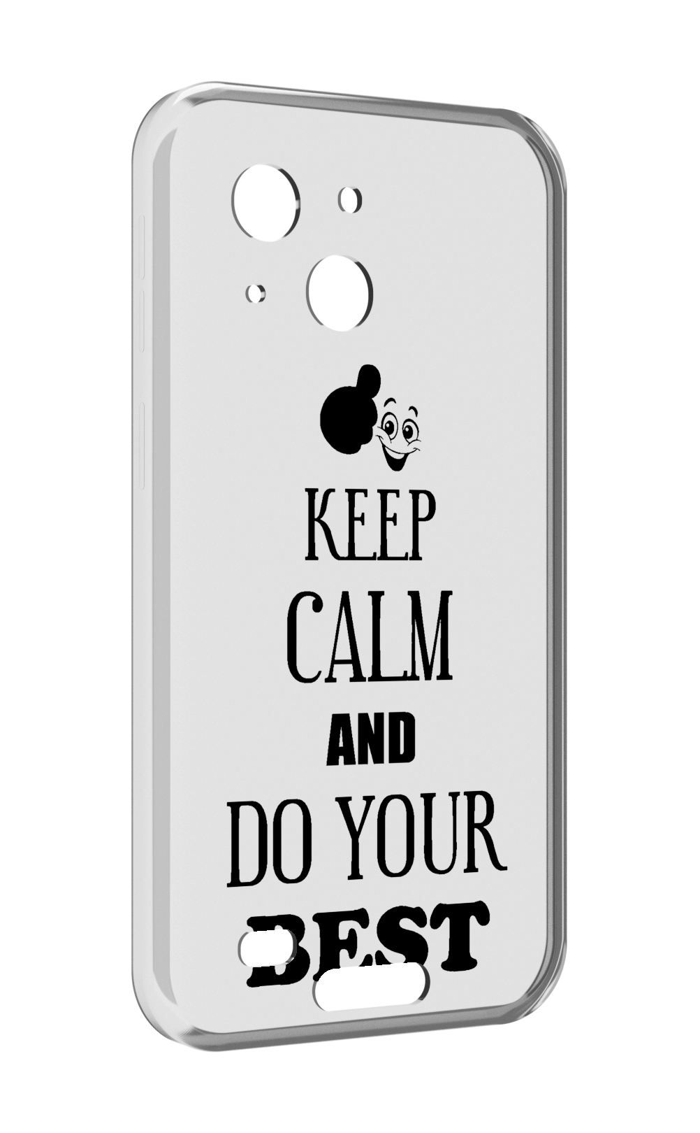 

Чехол MyPads keep-calm-and для Oukitel WP20 / WP20 Pro, Прозрачный, Tocco
