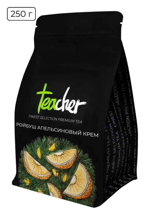 Чай Teacher Ройбуш Апельсиновый крем, 250 г