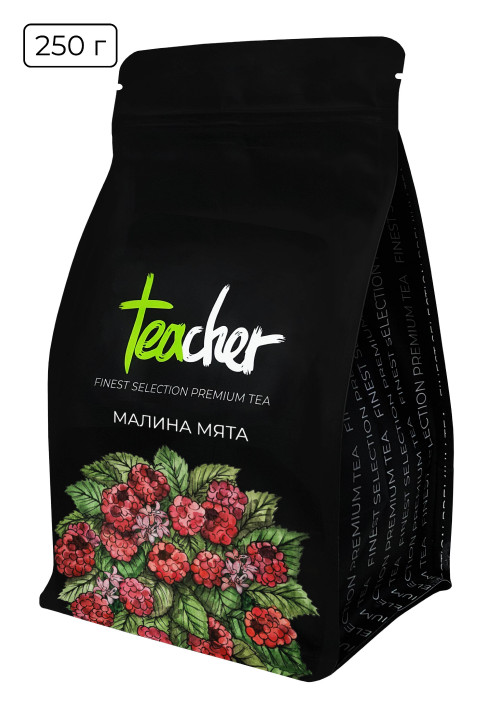 Чай травяной Teacher Малина с мятой, 250 г