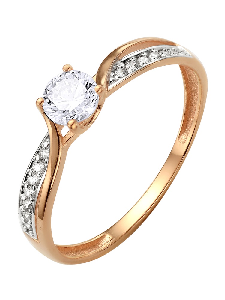 

Кольцо из золота р. , 585Gold 301012530, фианит, 301012530
