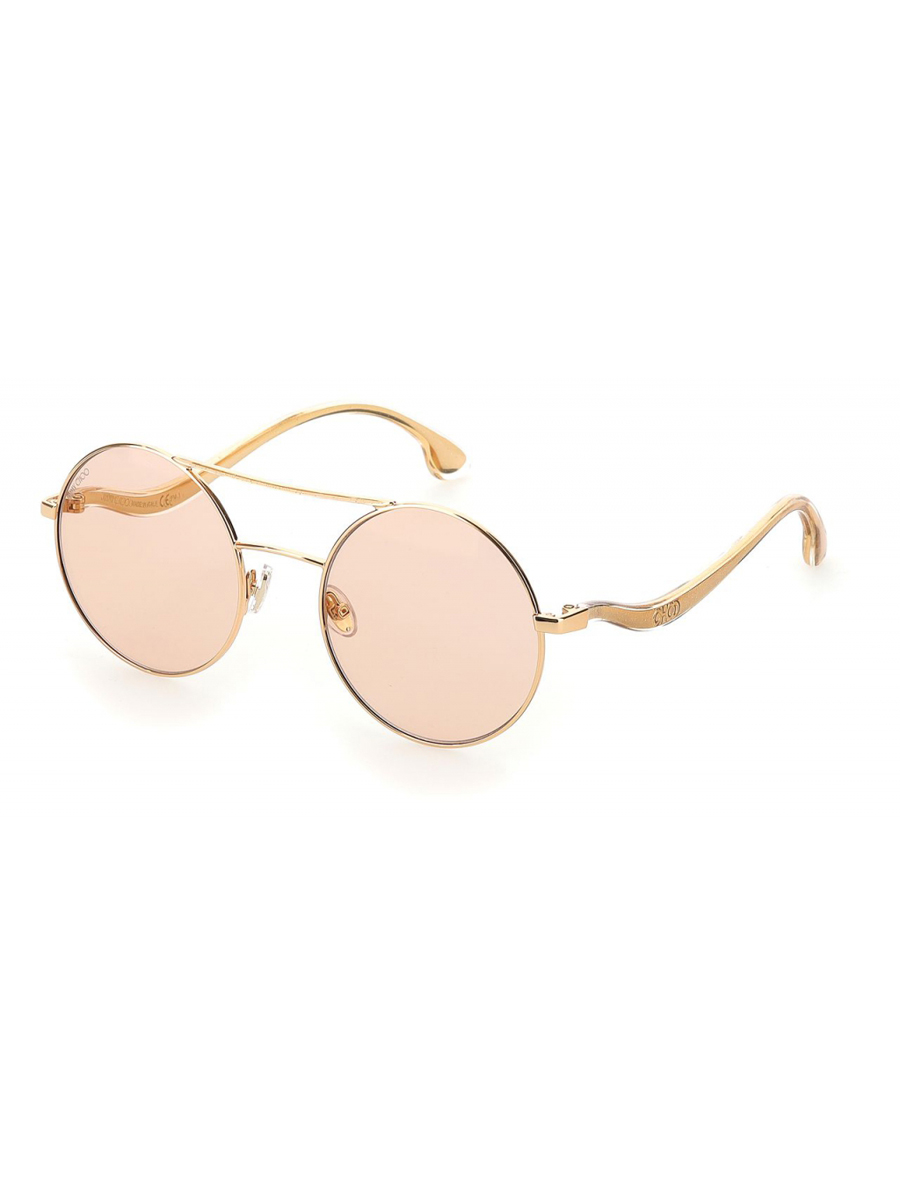 фото Солнцезащитные очки женские jimmy choo maelle/s золотистые