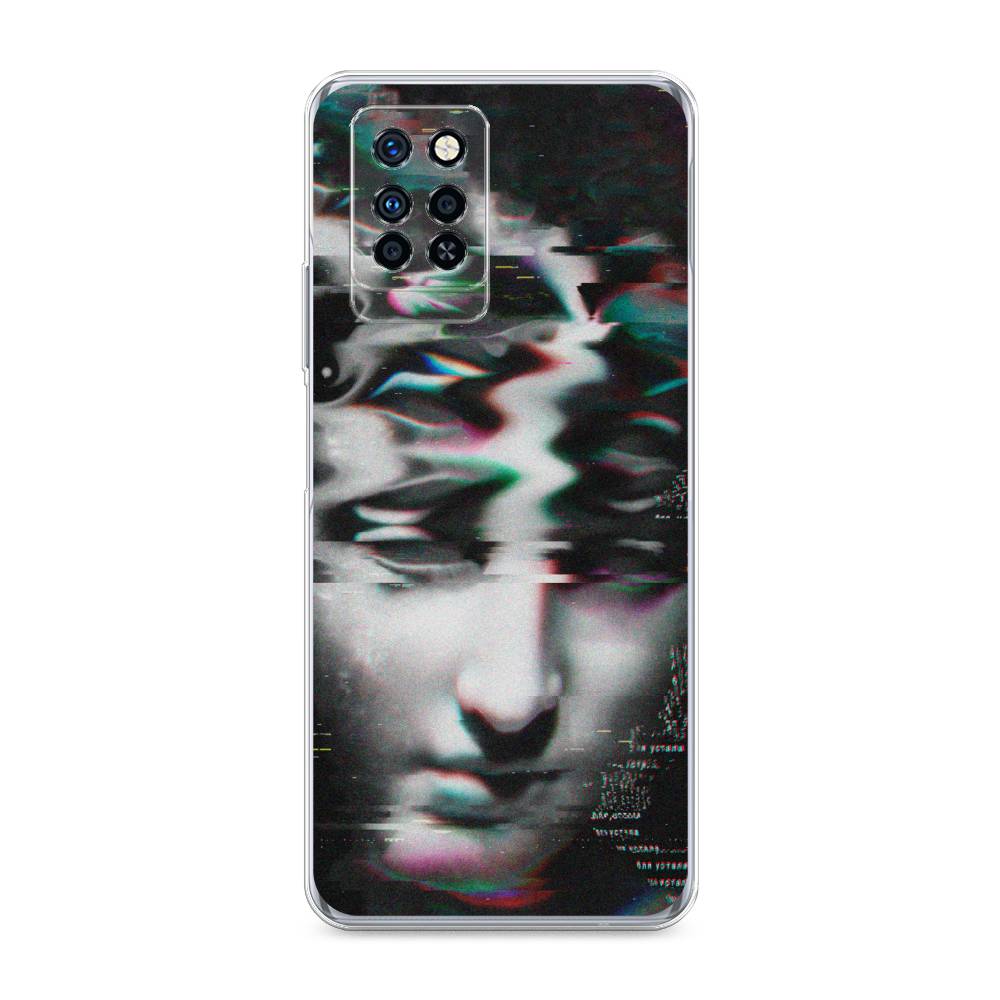 

Чехол Awog на Infinix Note 10 Pro "Glitch Art", Разноцветный, 3100150-9