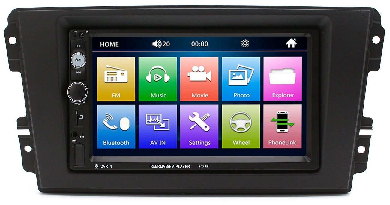 

Штатная магнитола для Dutsun On-Do, Mi-Do (2014+) (bluetooth, USB, AUX) - Dolmax 7W-DUTS