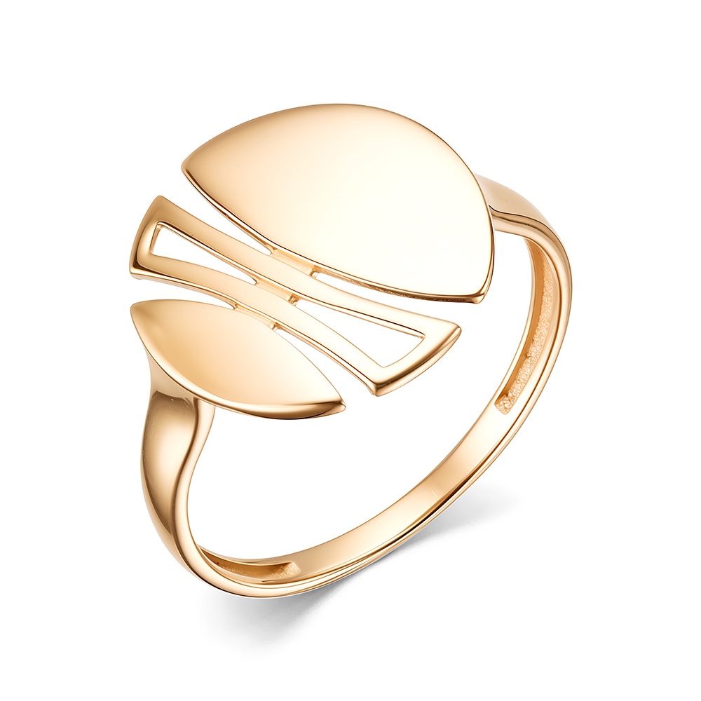 

Кольцо из золота р.  585Gold 401005400, без вставки, 401005400