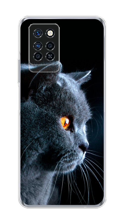

Чехол Awog на Infinix Note 10 Pro "Благородный кот британец", Разноцветный, 3100150-2