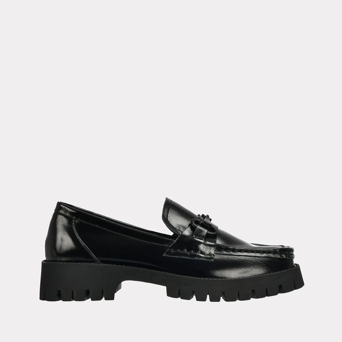 

Лоферы женские Versiya shop PW1176-81709 черные 36 RU, PW1176-81709