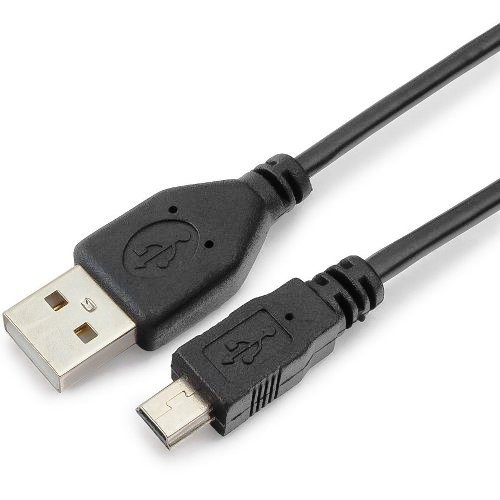 Кабель USB2.0 Am-miniB Гарнизон GCC-USB2-AM5P-0.5M - 0,5 метра, 2шт.