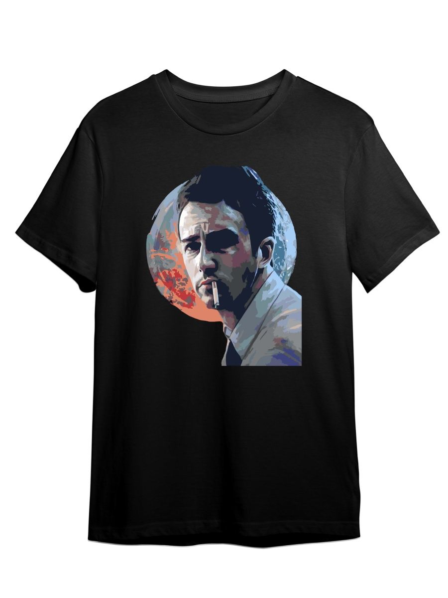 

Футболка унисекс СувенирShop Бойцовский клуб/Тайлер/Брэд Питт 2 черная M, Черный, "Бойцовский клуб/Тайлер/Брэд Питт" 2