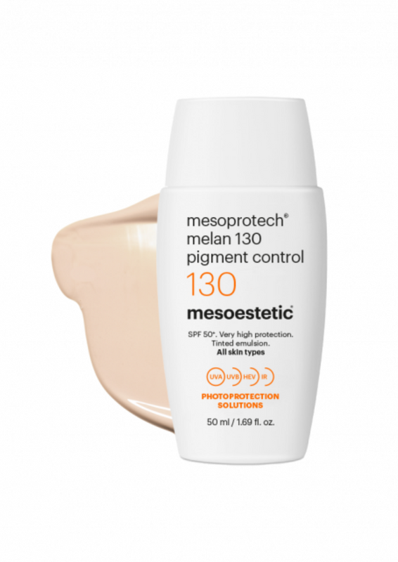 Тональный солнцезащитный крем с SPF 130+ Mesoestetic Melan 130+ Pigment Control 50 мл